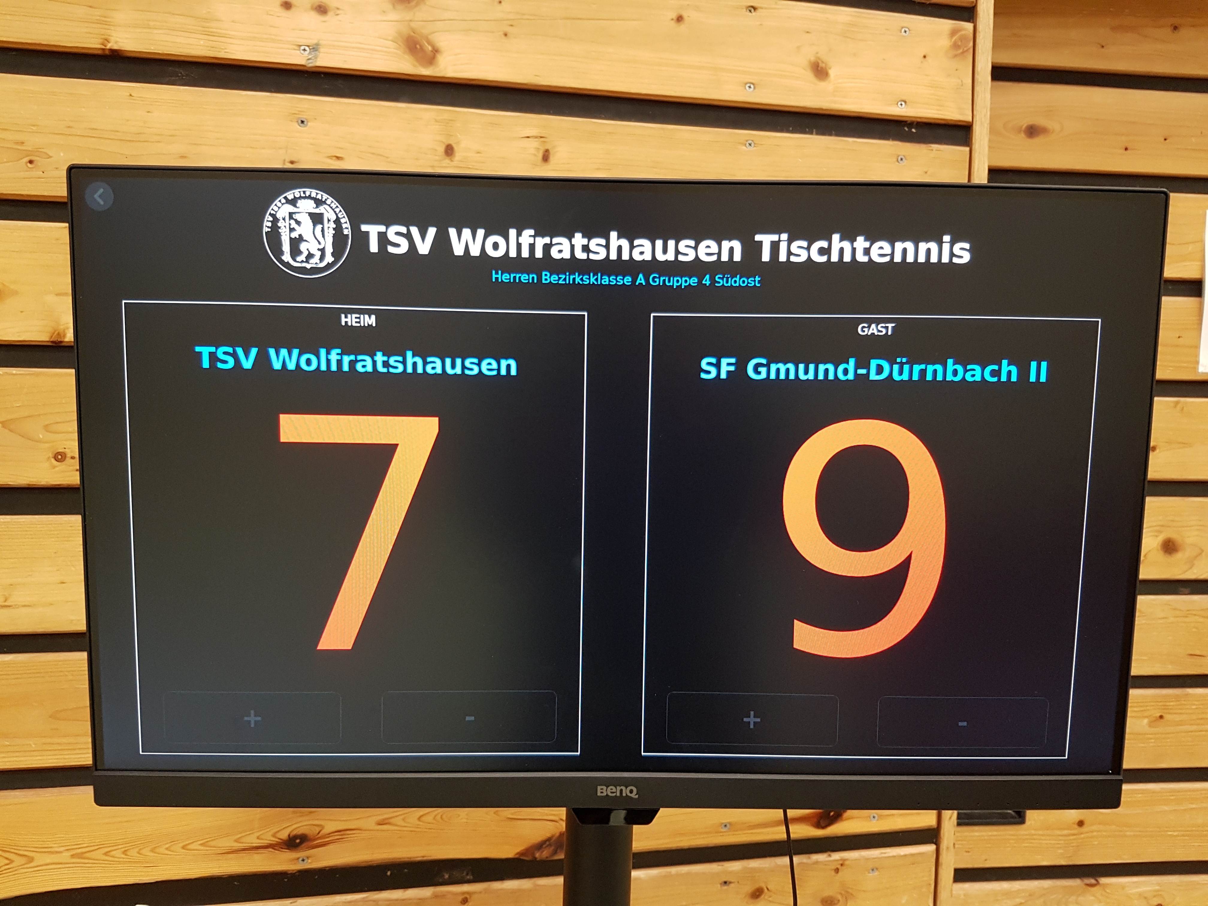 H1: Denkbar knapp verloren! 7:9 gegen Gmund